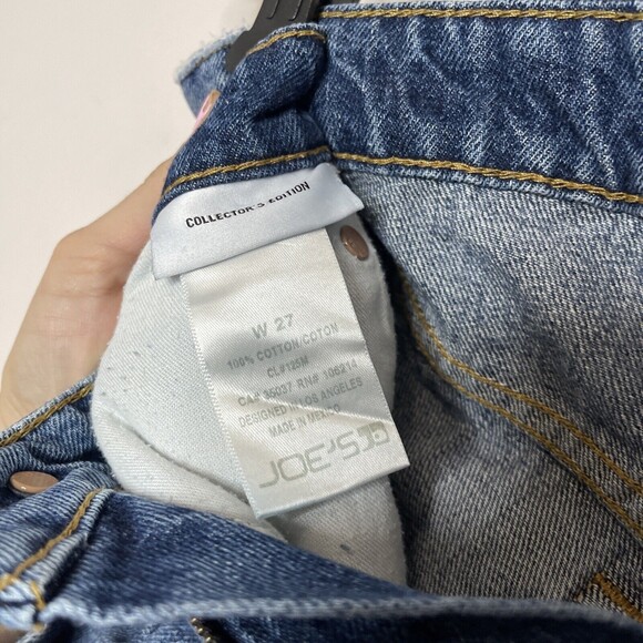 Joes Jeans Collectors Edition Ryla Womens 27 Distressed Denim Jean Shorts Frayed - Picture 9 of 9